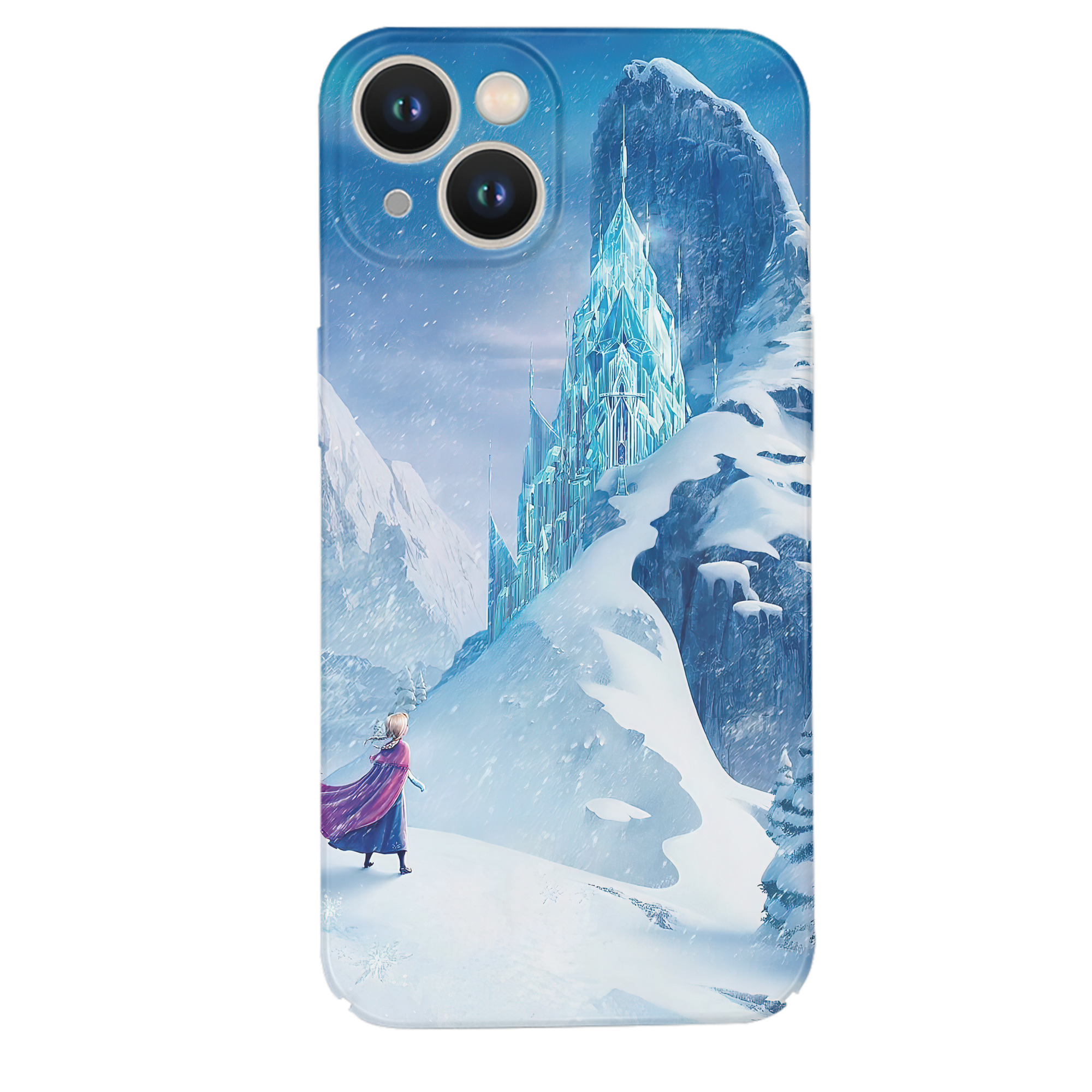 （画像用） アナと雪の女王 アンナ エルサ Frozen Anna Elsa 【iPhone 14シリーズ対応】ハードケース
